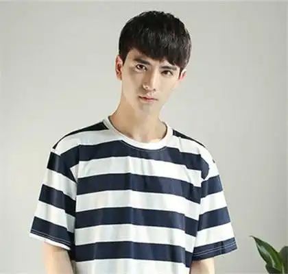 长脸男生短发发型学生图片巧用刘海修颜up帅气