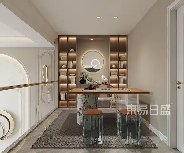 茶室装修效果图