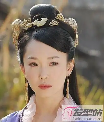 古装发型女百变扎发古典韵味浓