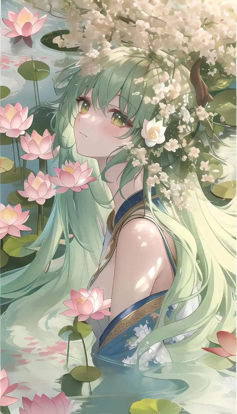 所以说,你会来吗?#二次元 #唯美意境 #古风 #图文伙伴计 - 抖音