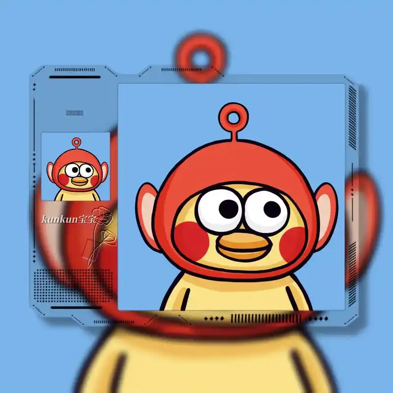 我kunkun宝宝真好看!#卡通头像 #ikun头像 #ik - 抖音