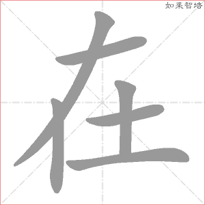 在字的笔顺动画