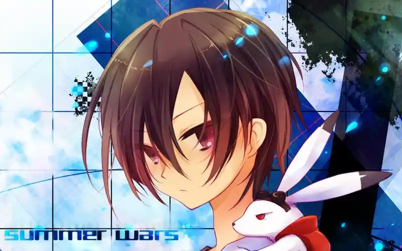 夏日大作战电脑桌面壁纸之日本动漫