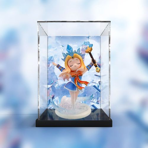 亚克力展示盒适用dota2英雄风行者冰女玛西q版手办模型刀塔v社