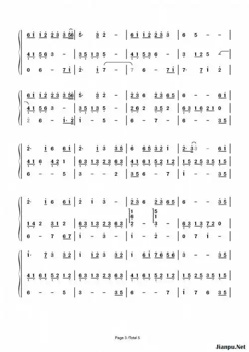 《大鱼》二胡谱周深原唱 歌谱-钢琴谱吉他谱|www.jianpu.net-简谱之家
