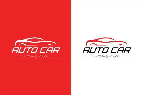 汽车相关企业品牌logo设计模板 auto car business logo template