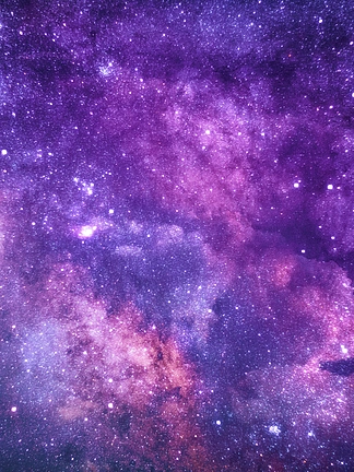 蓝紫色浪漫天空背景素材