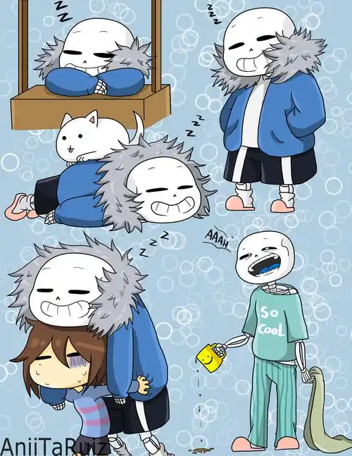 undertale传说之下精美人物图包sans篇