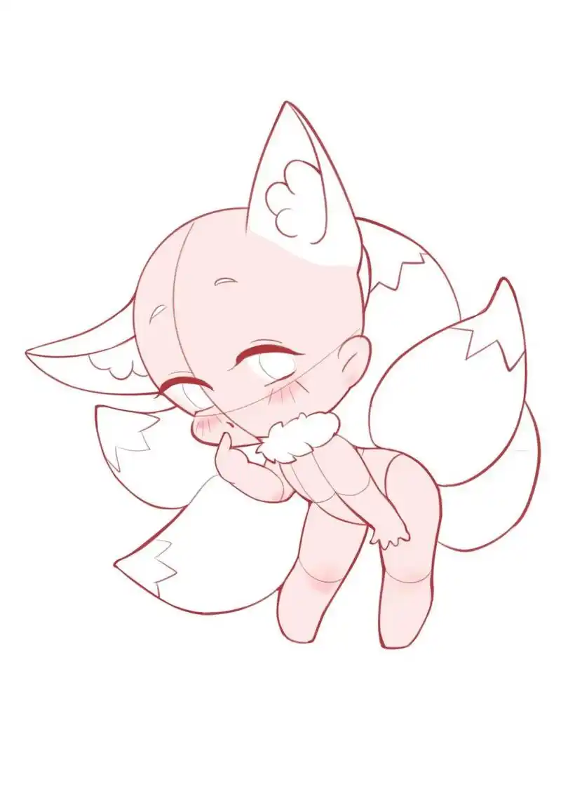 q版小狐狸02 后台私信我画小狐狸的小可爱,我交作业啦哈哈～ 下一个