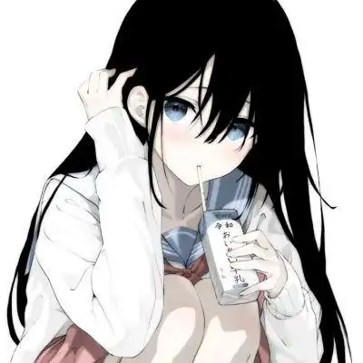 高级头像ins质感女动漫图片