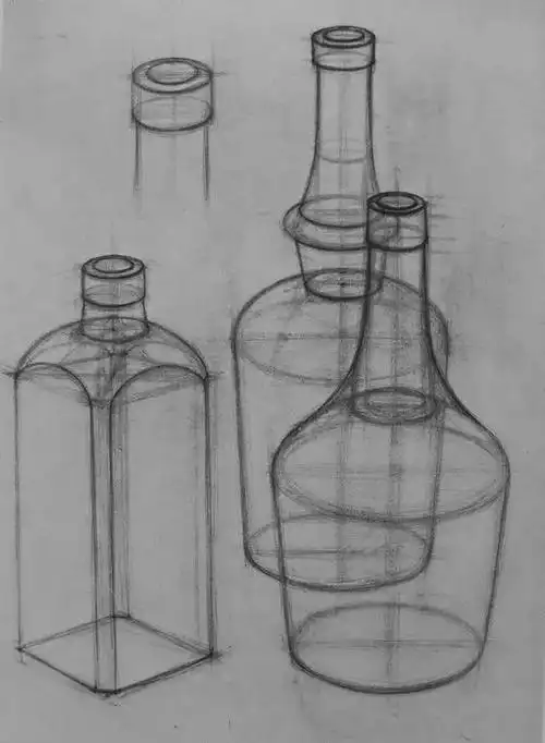 素描头像基础画法步骤(图解素描几何体)(19)