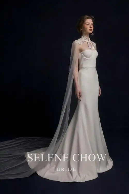 selene chow 婚纱礼服,图源微博cr:@设计师selene chow