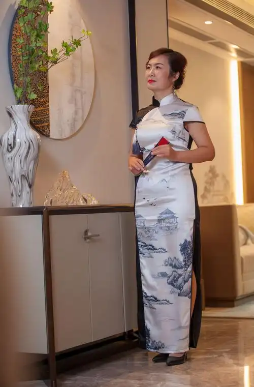 11.8日绿城兰园最美旗袍模特秀.摄像制作:杨萍