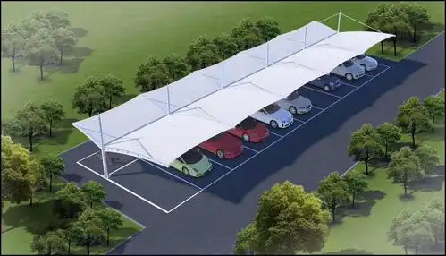 长沙膜结构车棚 长沙电动车棚 电联长沙云翔 - 长沙壹番装饰设计工程