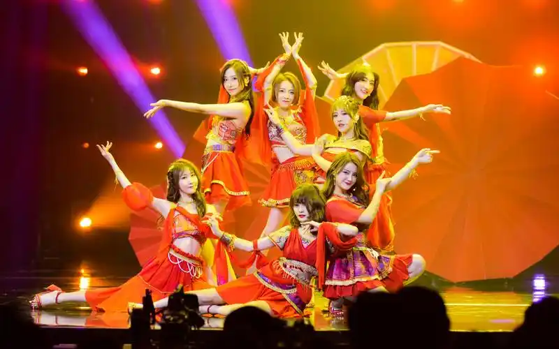 4ksing女团千年首秀开麦舞台由你音乐榜样