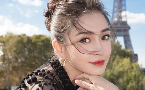 angelababy摩登黑色优雅性感写真,高清图片,电脑桌面-壁纸族