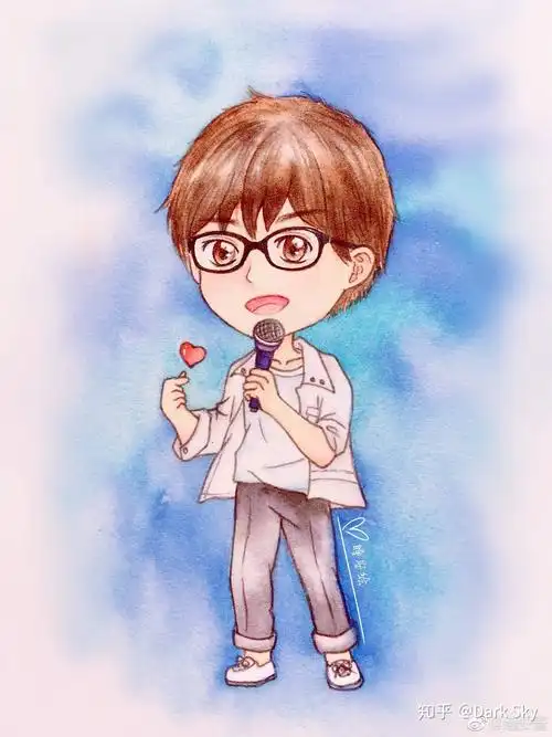大家有没有许嵩卡通图呀,(适合做壁纸头像的那种)? - 知乎