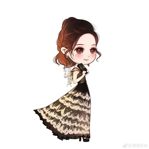 海绵手绘工作室 赵丽颖 q版