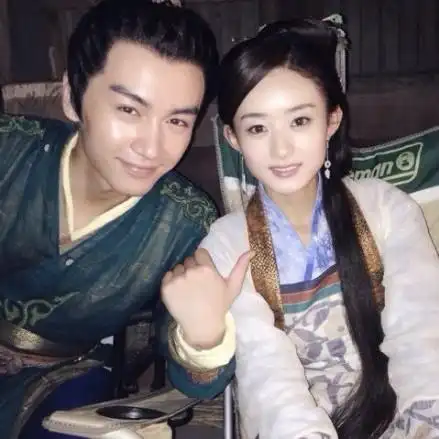 陈晓赵丽颖曝恋情 新神雕侠侣片场十指相扣甜蜜如初(2)