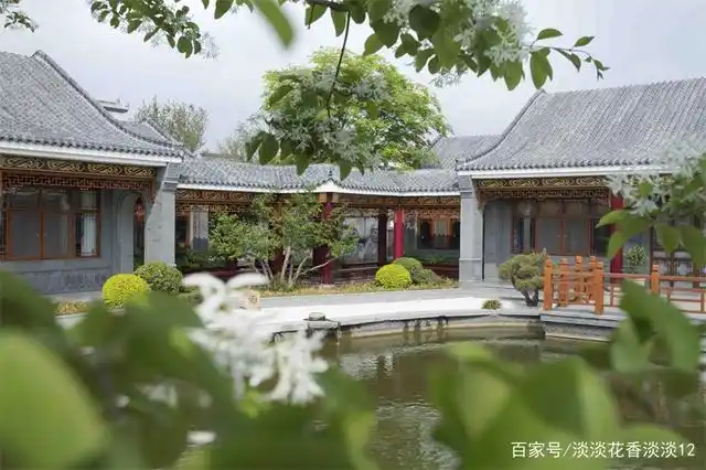 新中式四合院,有庭有院,惬意人生