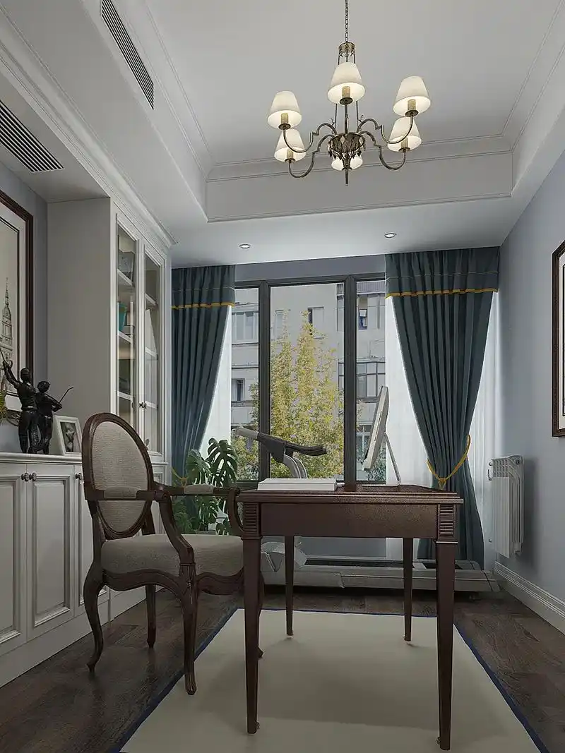 书房设计是家庭装修中的重 - 抖音