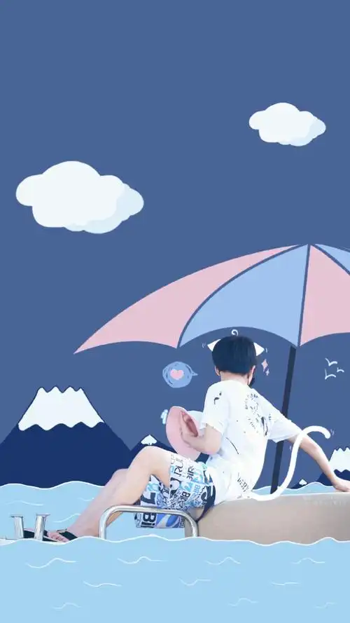 发型嗨上天的王俊凯##王俊凯# @tfboys-王俊凯 ( )长得这么好看的