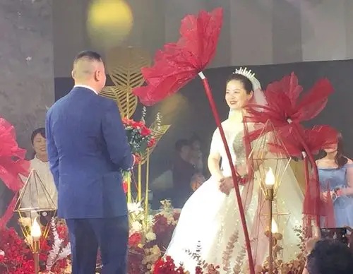 吴强,朱丹丹婚庆大典