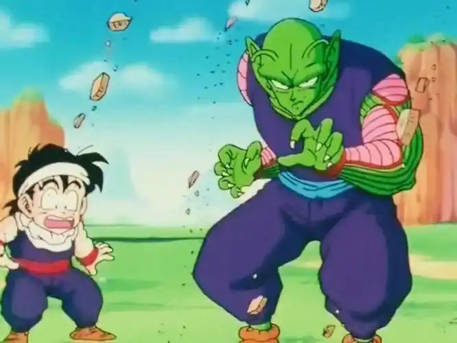 那帕的力量大的惊人地面都开始颤抖了龙珠z24集三