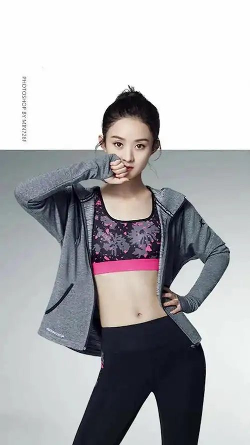 赵丽颖穿运动装太显嫩了说二十岁也有人信真好看青春有活力