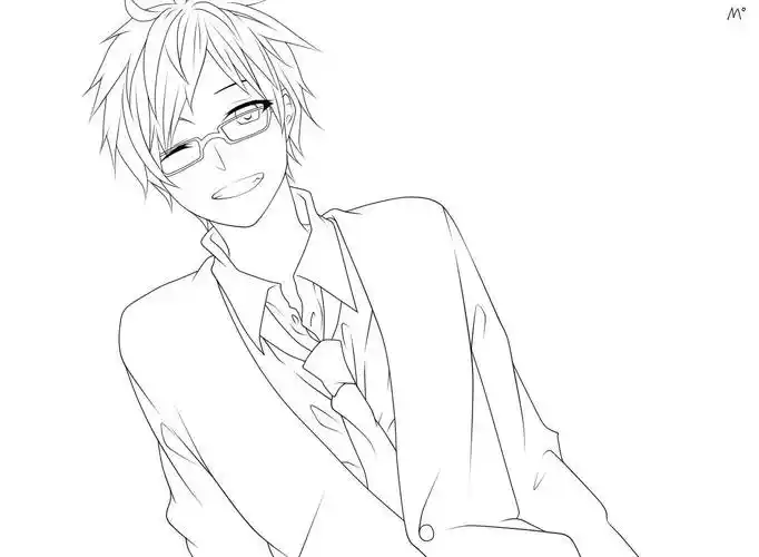 动漫简笔画男生帅气 动漫简笔画男生帅气简单