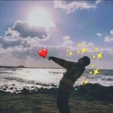 比心qq情侣头像