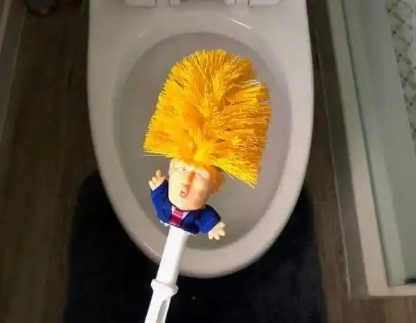 "特朗普"被做成马桶刷,一推出就卖断货!但这侵权吗?