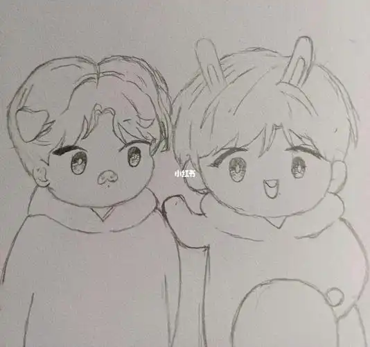 手绘  #tfboys  #博君一肖  爱就要用心