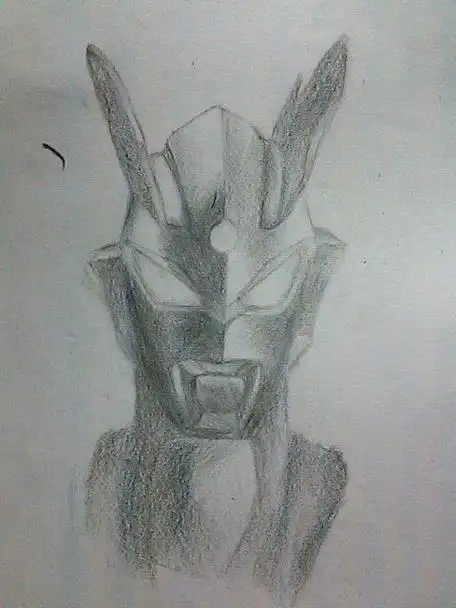 画赛罗奥特曼的简笔画