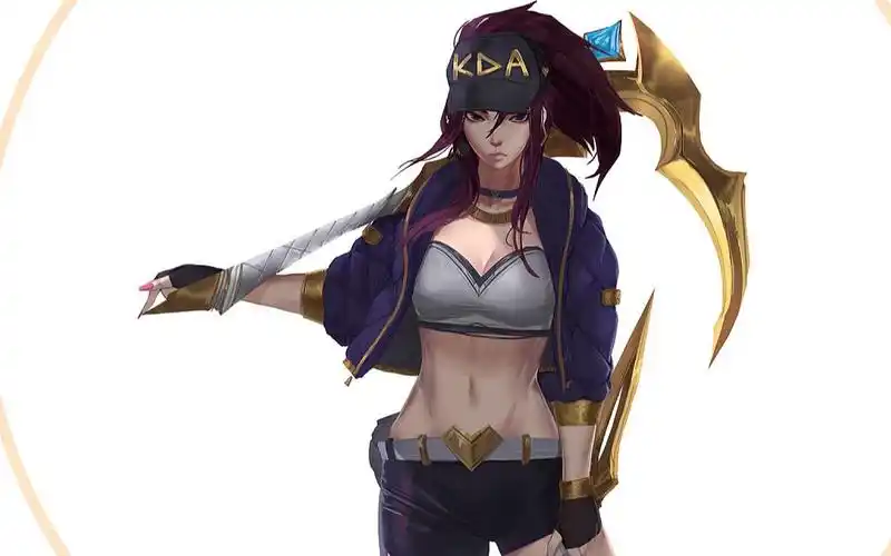 kda阿卡丽(至臻)皮肤欣赏