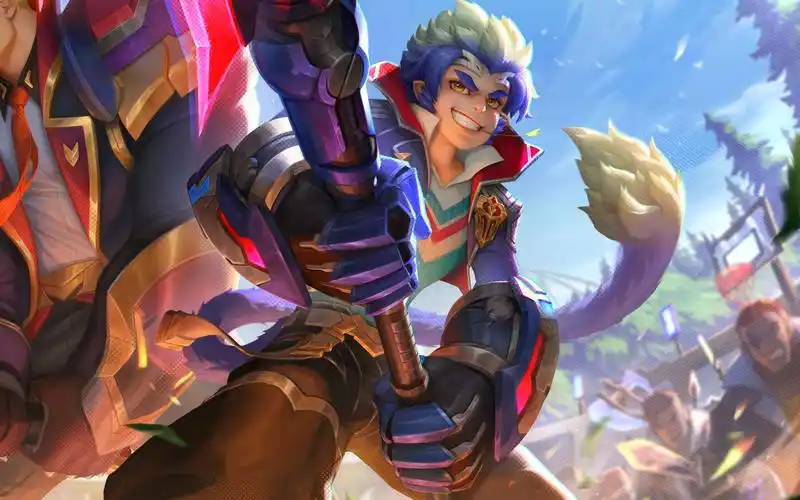 lol皮肤展示齐天大圣孙悟空战争学院系列皮肤展示