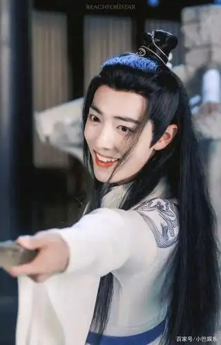 肖战!最经典的笑容!眼中有星星!