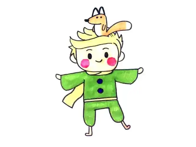 小王子,王子简笔画
