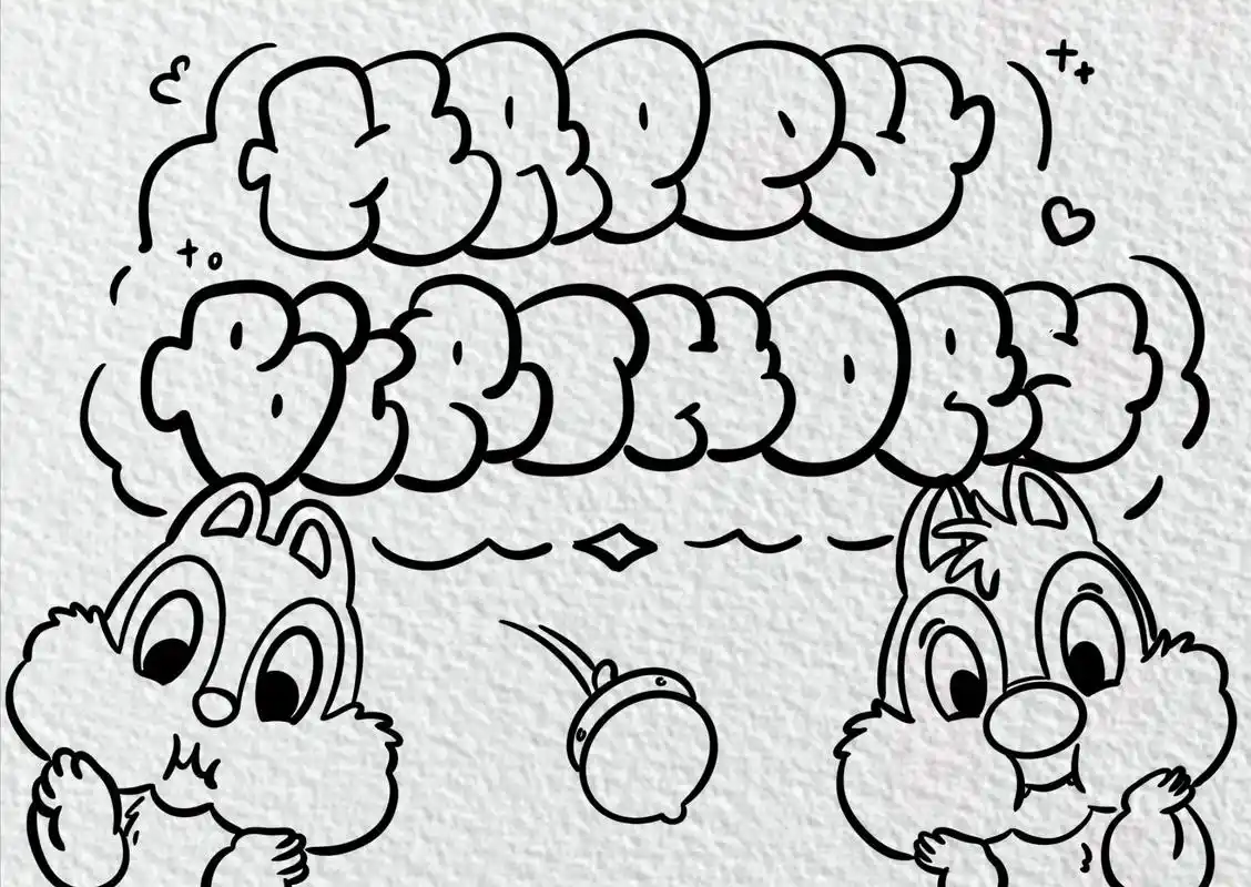 简笔画|【生日贺卡】(附过程)