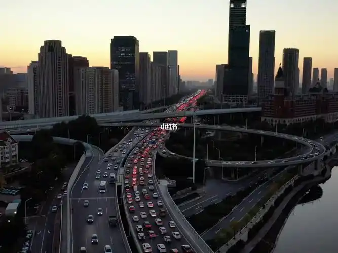 天津黑牛城道晚高峰