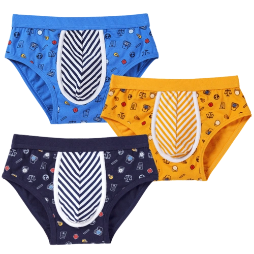 纯棉儿童内裤男童三角裤中大童小孩短裤头12男孩13初中学生15岁夏