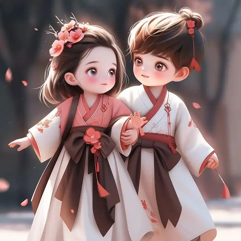 两小无猜!你们要的情侣头像来咯