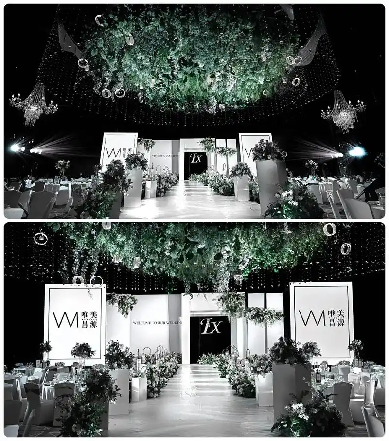 #大连婚礼策划 - 唯美,自然的秀场风婚礼摒弃复杂的堆砌风 - 抖音