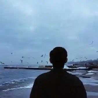 背影男神黑白头像霸气