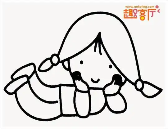 小朋友幼儿园自画像简笔画步骤幼儿园简笔画大全人物篇130张简笔画