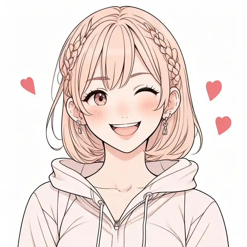 💖甜美女生比心头像💕 哇～ 这些甜美的女生头像真的太让人心动了