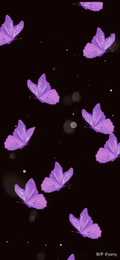 谁有紫色蝴蝶壁纸