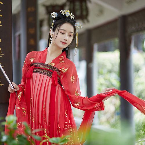 大码加肥胖mm穿2022春夏新女装古风民族风超仙仙女裙襦裙长裙连衣裙