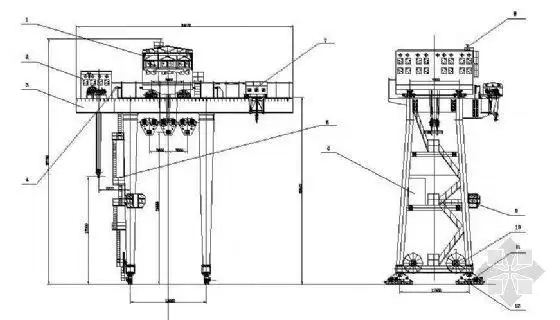 分享200吨吊车起重参数表资料下载