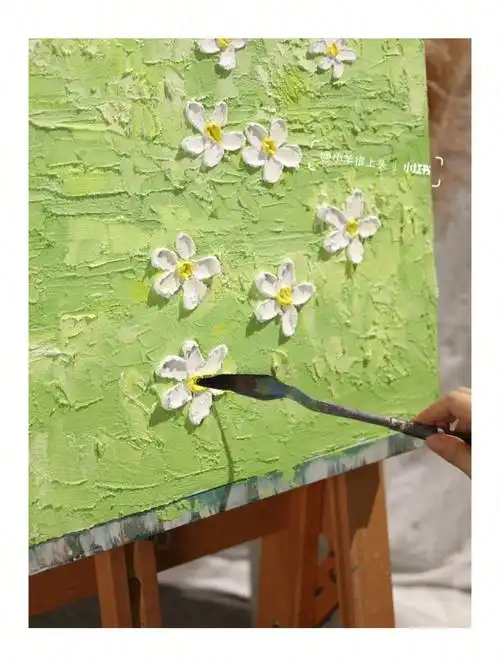 颜料堆积 磨砂质感,是真真的好看93今天这幅画超级很简单97赶紧